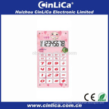 8 digit mini pocket cute child calculator with bibi sound CA-608